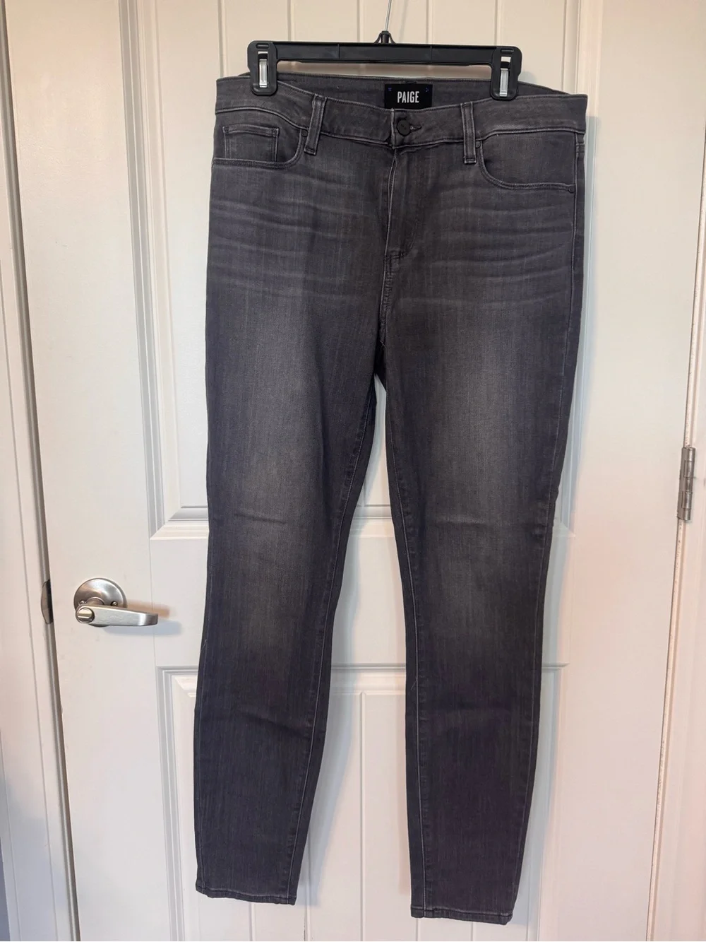 PAIGE Verdugo Ultra Skinny Jeans Womens‎ 31 Blue Button Fly Stretch